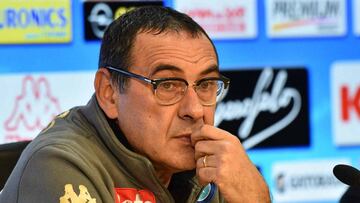 Sarri dice que el Real Madrid será un "rival casi prohibitivo"