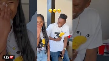 Díber Cambindo llevó a un payaso al cumpleaños de su hijo y este lo utilizó para un chiste que hasta al mismo colombiano lo dobló de la risa.