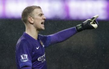 6. Manchester City (Inglaterra). El equipo del Ingeniero Pellegrini sufrió con los constantes llamados a 16 de sus jugadores. Joe Hart fue fijo en Inglaterra. 