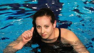 Kristel Kobrich logró su clasificación en natación para los 800 metros y aspira también disputar los 1.500.