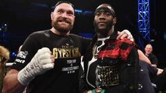 Deontay Wilder y Tyson Fury pelear&aacute;n el 1 de diciembre.