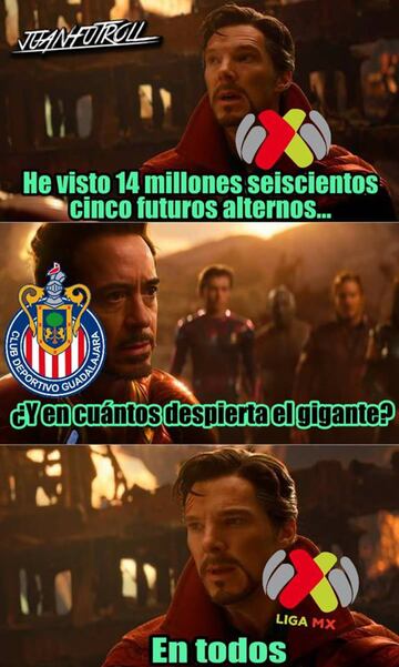 Chivas también triunfa ante Atlas en los memes del Clásico Tapatío