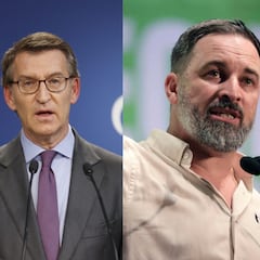 Abascal ataca a Feijóo por su postura con Puigdemont: “Es una gigantesca estafa”