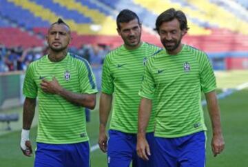 05/06/15  PREVIA FINAL CHAMPIONS LEAGUE
ULTIMO ENTRENAMIENTO DE LA JUVENTUS EN EL ESTADIO OLIMPICO DE BERLIN 
ARTURO VIDAL