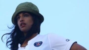 La imagen de la cantante M.I.A. por la que el PSG demandar&aacute; a la artista brit&aacute;nica. 