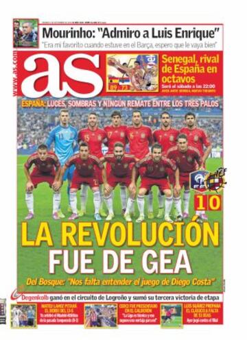 Las portadas de AS de septiembre