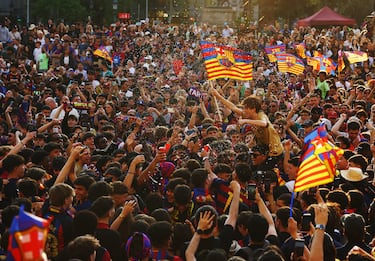 Fiebre de Bar?a: ¡°Ahora, la Champions¡±