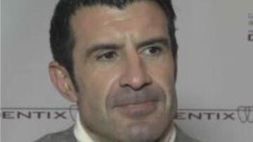 Luis Figo, ex del Madrid y Barça