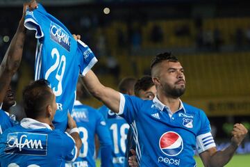 Cadavid y Silva marcaron los goles del equipo embajador.