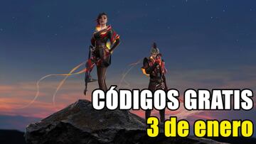 Free Fire | Códigos de hoy martes 3 de enero de 2023: recompensas gratis