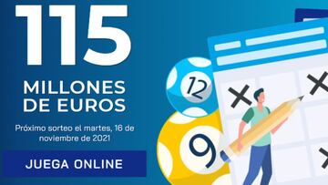 Euromillones: comprobar resultados del sorteo de hoy, martes 16 de noviembre