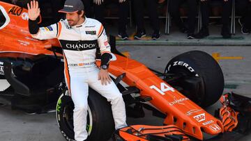 ALONSO SE DESPIDE DE HONDA. 