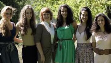 <b>LISTAS PARA EL RETO. </b>Estas chicas quieren ser olímpicas.