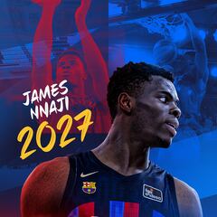 El Barça renueva al prometedor pívot James Nnaji