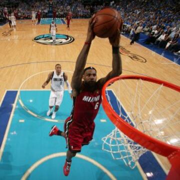 2011. Miami Heat-Dallas Mavericks.
Lebron James no consiguió el anillo de campeón en su primera final. Ganaron los Mavericks 2-4.