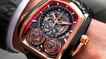 Cristiano Ronaldo recibe un reloj de 1.3 millones de dólares inspirado en los autos