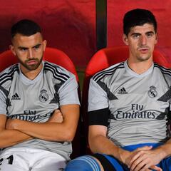 El Instagram del Real Madrid mostró a Courtois de titular...