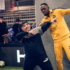 Maradona quiere fichar a Usain Bolt para Dorados