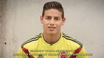 James: "¿Por qué no soñar con una Copa del Mundo?"