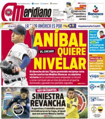 Portadas de la prensa deportiva