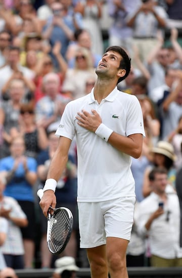 En 2018 venció a Kevin Anderson6-2, 6-2, 7-6.