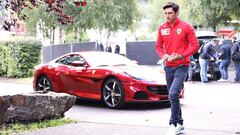 Carlos Sainz (Ferrari). Spa-Francorchamps, B&eacute;lgica. F1 2021.