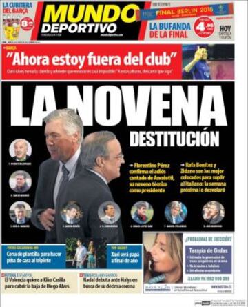 Portadas de la prensa deportiva