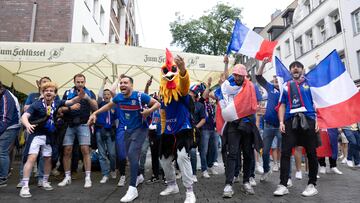 EUROCOPA 2024 
SEGUIDORES FRANCIA EN DUSSELDORF