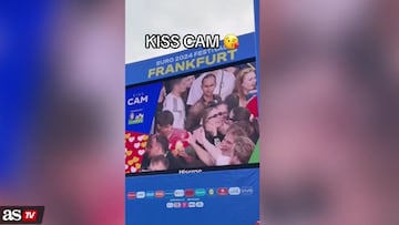 La kiss cam de la Euro que se ha vuelto viral