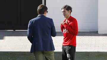 Marcelino, con Mateo Alemany.
