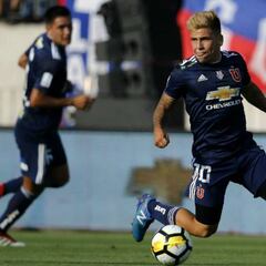Soteldo juega 45' en el empate de la U. de Chile en el Clásico