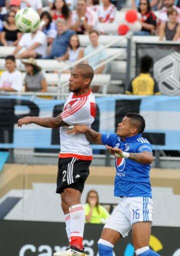 Millonarios pierde 1-0 ante River Plate, en partido amistoso de la Florida Cup.