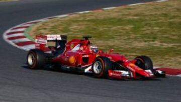 Raikkonen, en Montmel&oacute;.