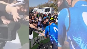 Nairo Quintana desata la locura en la vuelta a Cataluña.