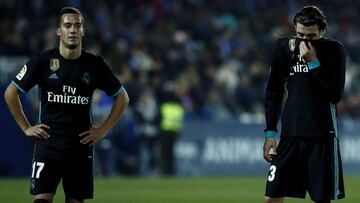 Lucas Vázquez y Kovacic en Leganés.