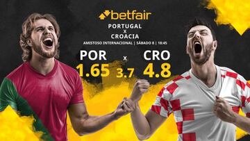 Portugal vs. Croacia: horario, TV, estadísticas, clasificación y pronósticos