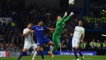 Falcao comenzó como titular. Lo reemplazó Remy.