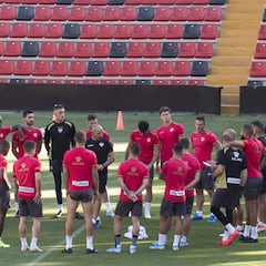 La plantilla del Rayo se 'planta': se entrena en casa por el ERTE