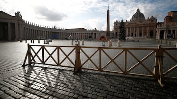 Pope Francis will address crowds in St Peter’s Square on 1 January as part of the traditional annual Holy Mass.