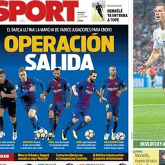 Deseos de entradas y de salidas en las portadas de Barcelona