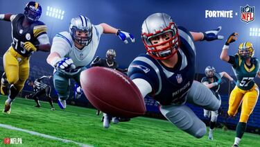 Fortnite se actualiza con un modo de juego con skins de la NFL