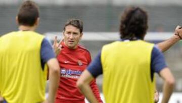 Montanier, dando órdenes.