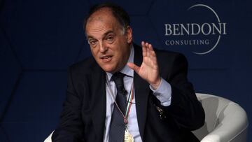 Javier Tebas, en una imagen de archivo.