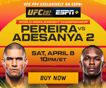 Pereira vs Adesanya 2: UFC 287