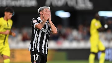 Kevin, ante el Villarreal CF B.