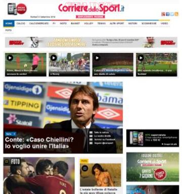 Portadas de la prensa extranjera