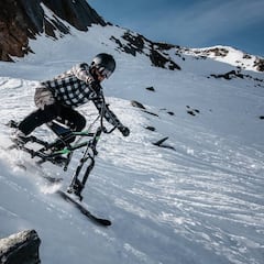 SnowBike, cuando el mountain bike y el esquí se unen