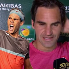 La frase de Federer sobre los que significa jugar contra Nadal