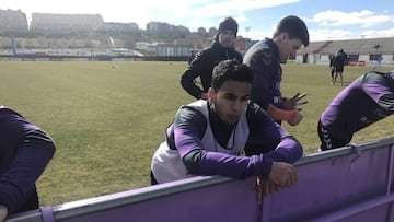 08/02/17 REAL VALLADOLID ENTRENAMIENTO ANUAR