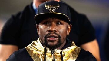 Floyd Money Mayweather durante el partido entre el Kansas City Chiefs y Los &Aacute;ngeles Rams el 19 de noviembre de 2018.